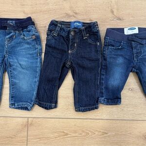Old Navy & Gap Baby Jeans Bundle - 0-3 Months